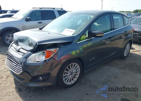 2016 Ford C-Max Hybrid Sel from USA, damaged, VIN 1FADP5BU7GL117485